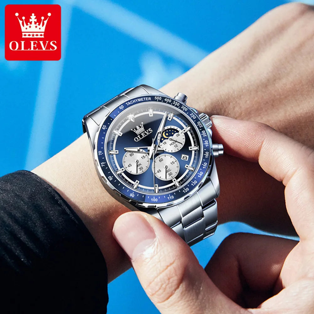 OLEVS Para Hombre Reloj Clásico Original