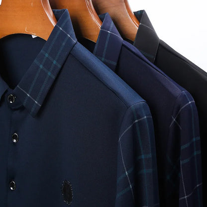 Camisa Polo Religari de Manga Marga Con Diseño Único En Mangas y Cuello Original